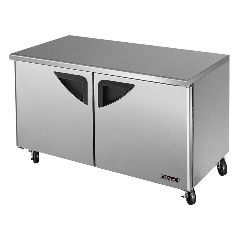 Turbo Air TUF-60SD-N, 60" Undercounter Freezer Super Deluxe Series with (2) Doors