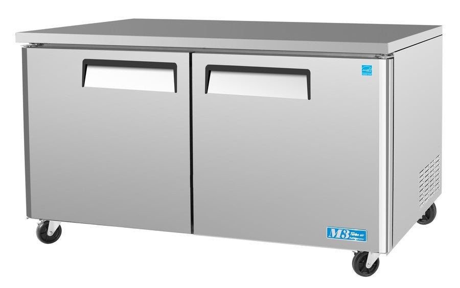 Turbo Air MUR-60-N, 60" Undercounter Refrigerator M3 Series with (2) Doors