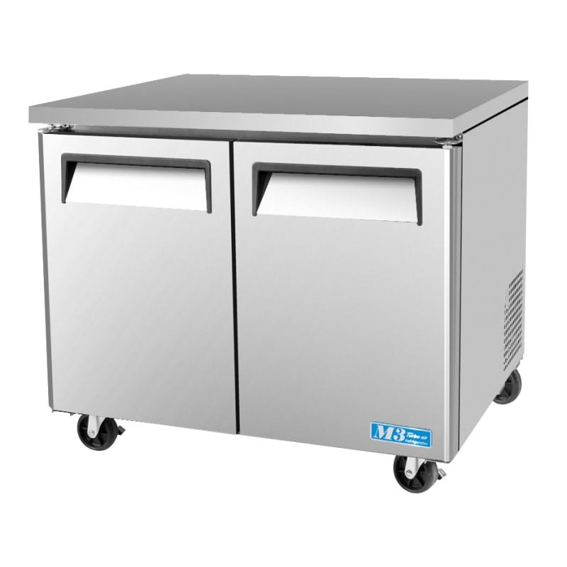 Turbo Air MUR-36L-N6, 36" Undercounter Refrigerator - Low Boy M3 Series with (2) Doors