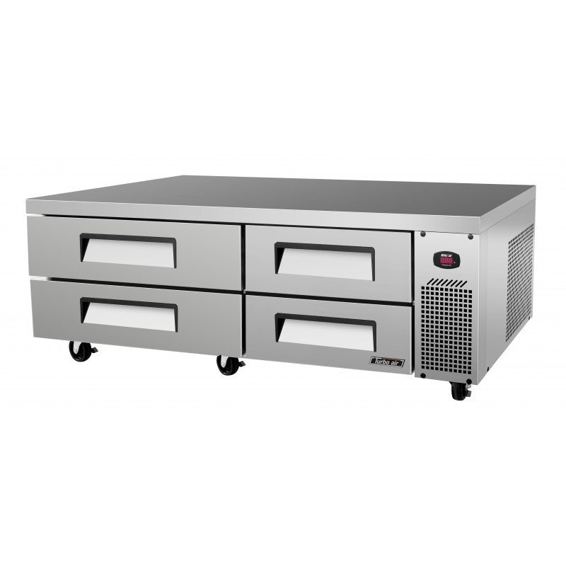 Turbo Air TCBE-72SDR-N, 72" Chef Bases Super Deluxe Series with (4) Drawers