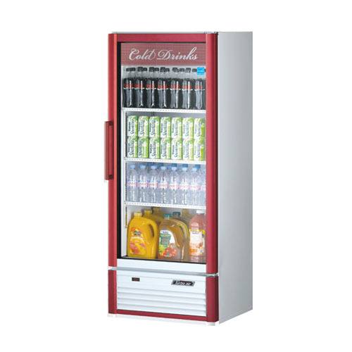 Turbo Air TGM-12SD-N6, 25" 1 Swing Glass Door Merchandiser Refrigerator, Super Deluxe Series