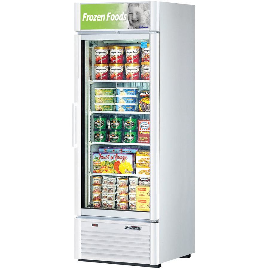 Turbo Air TGF-23SD-N, 27" Swing Door Freezer Super Deluxe Series with (1) Glass Door
