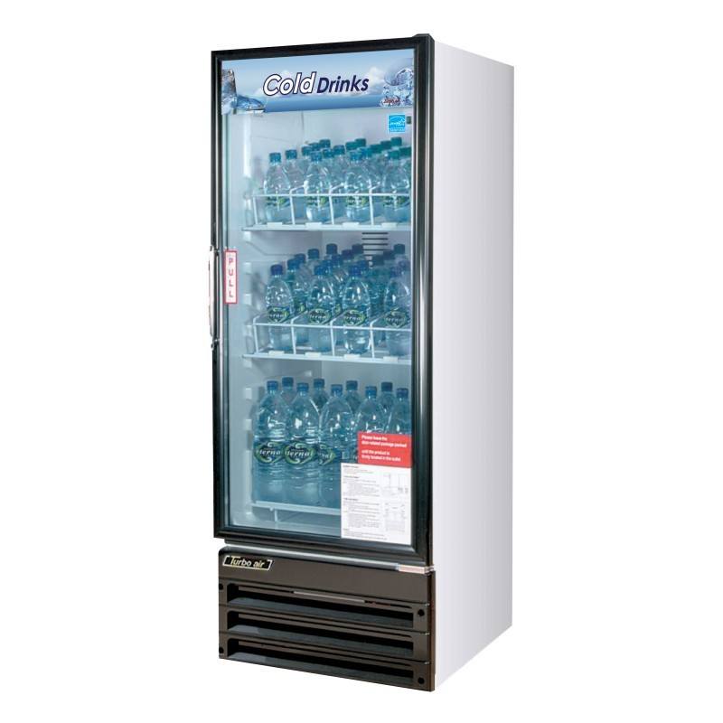 Turbo Air TGM-11RV-N6, 24" 1 Swing Glass Door Merchandiser Refrigerator