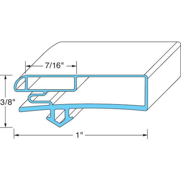 Master-Bilt 02-14160-2000, GASKET FOR IM-23GB 25.25 X61.25