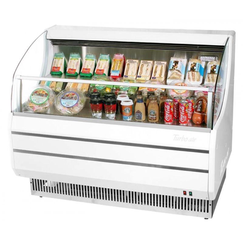 Turbo Air TOM-40SS-N, 39" Horizontal Open Display Case Merchandiser, Slim Line