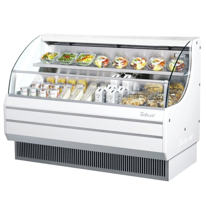 Turbo Air TOM-60LS-N, 63" Horizontal Open Display Case Merchandiser, Low Profile