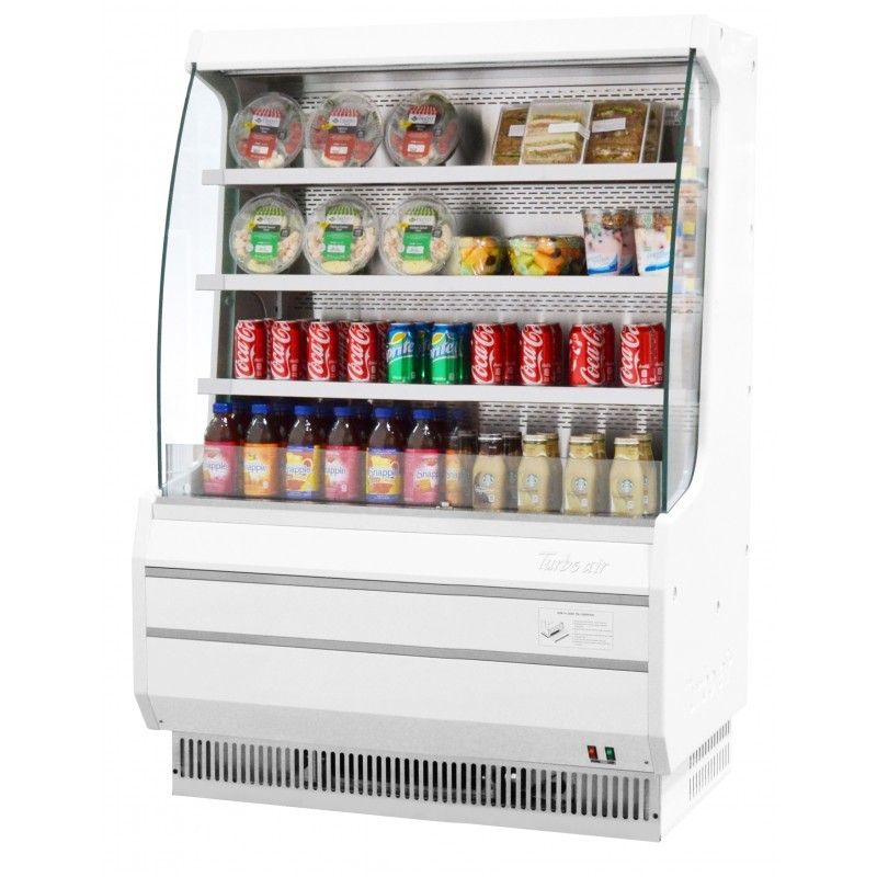 Turbo Air TOM-40MS-N, 39" Vertical Open Display Case Merchandiser
