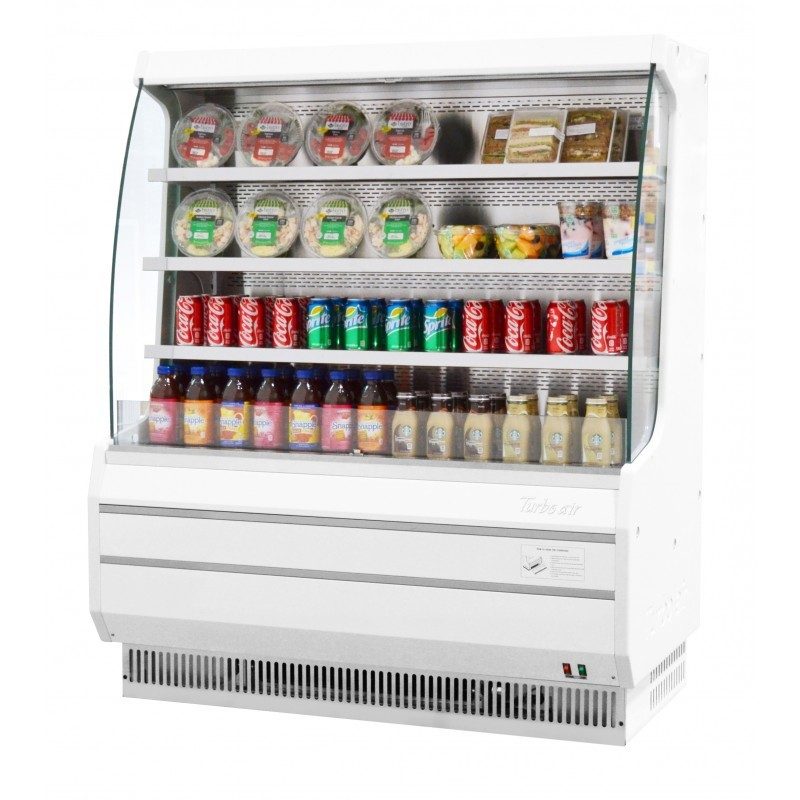 Turbo Air TOM-50MS-N, 51" Vertical Open Display Case Merchandiser