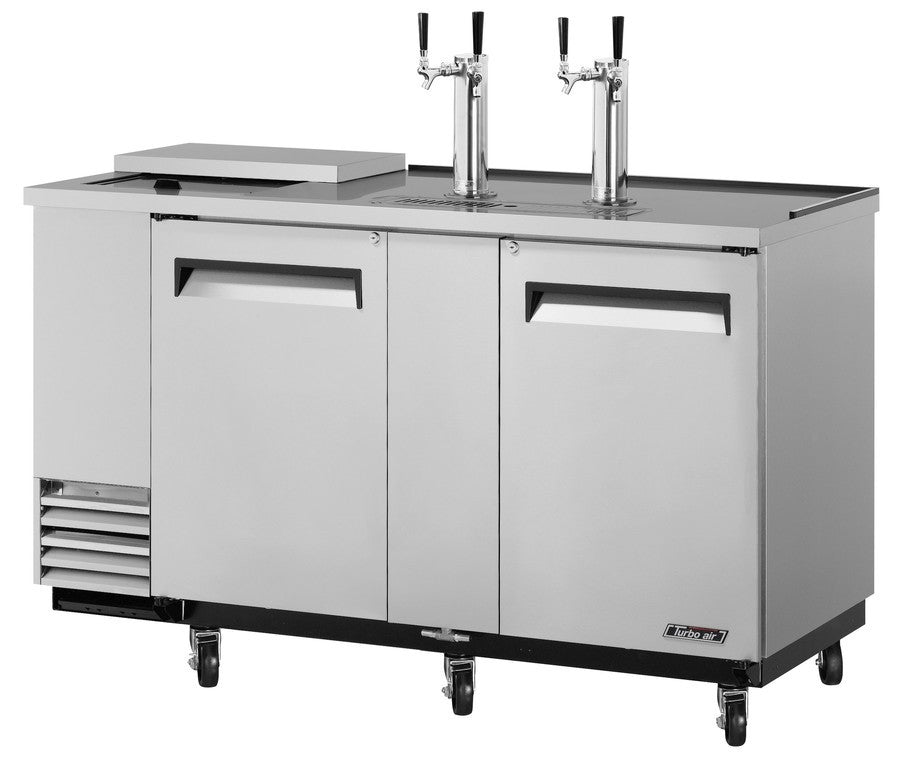 Turbo Air TCB-3SDD-N6, 69 1/8" Club Top Beer Dispenser - Super Deluxe Series
