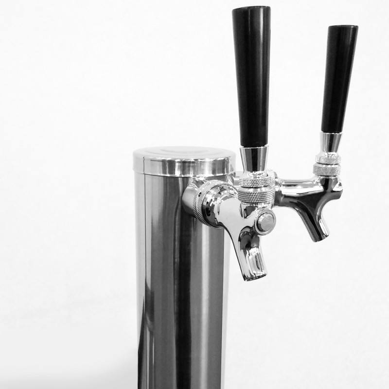 Turbo Air TCB-3SBD-N6, 69 1/8" Club Top Beer Dispenser - Super Deluxe Series