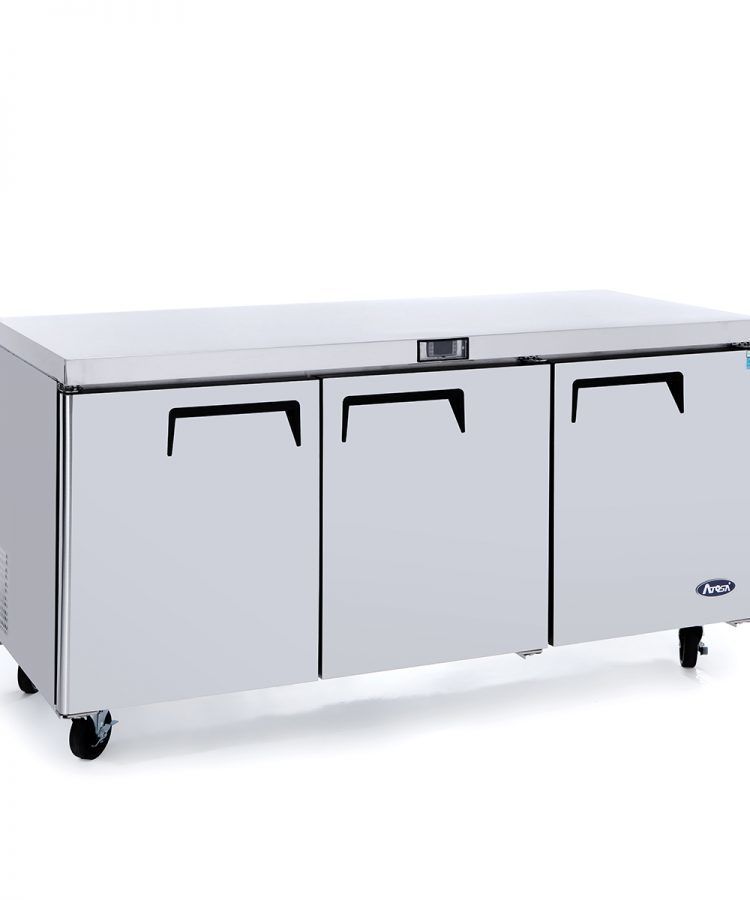 Atosa MGF8404GR, 72" Undercounter Refrigerator