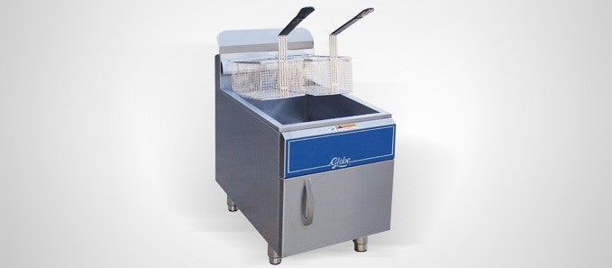 Globe GF30PG, 30 Lb. Liquid Propane Gas Countertop Fryer