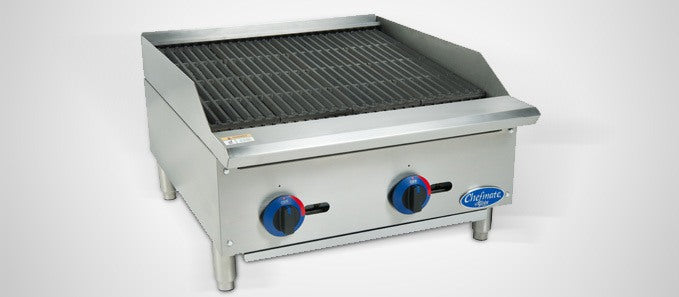 Globe C24CB-SR, Chefmate by Globe Gas Charbroilers 24"