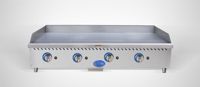 Globe GG48G, 48" Manual Control Gas Griddle