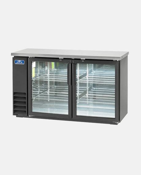 Arctic Air ABB60G, 61" Glass Door Back Bar Cooler