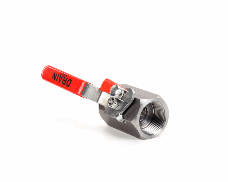 Frymaster 810-1569, Drain Valve with Handle, 1-1/4"