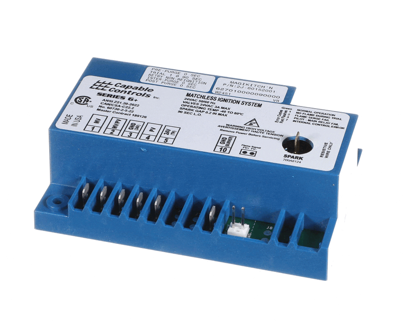MagiKitchn S2J-60152001, Ignition Control Module, 24VAC, 90 Second Trial