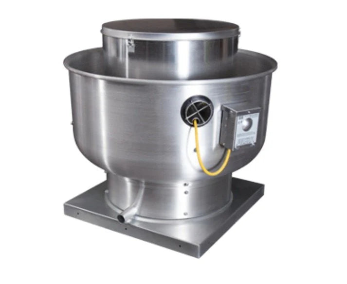 Captive-Aire CAS-DU180HFA-2HP-Grease, Centrifugal Upblast Direct Drive DU180HFA-2HP Roof Mounted