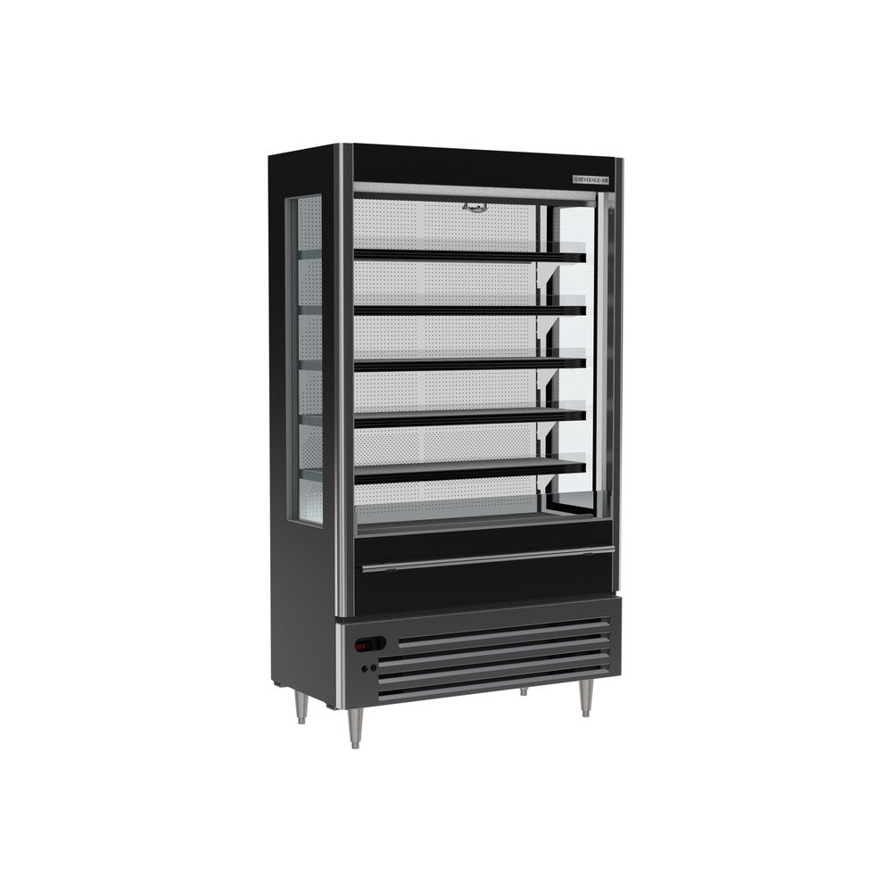 Beverage Air VMHCSL-18-1-B 47-1/16" open-air merchandiser, front view