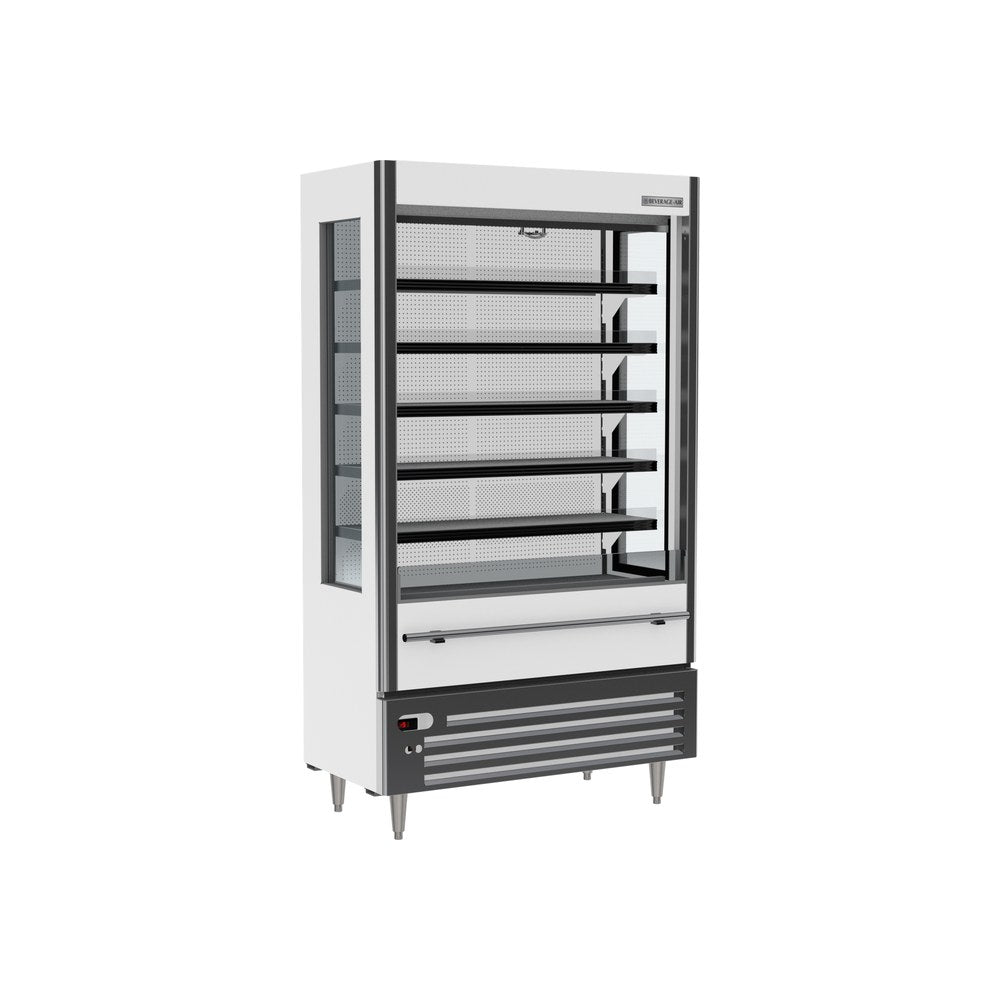 Beverage Air VMHCSL-18-1-W 47-1/16" open-air merchandiser, front view