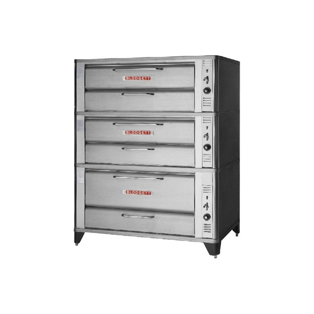 Blodgett 961-961-951 60" gas triple deck bakery oven