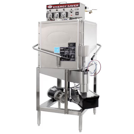 CMA Dishmachines E-C Ext, 40 Rack/Hr Door Type Dishwasher, Low Temperature Chemical Sanitizing, Single Rack