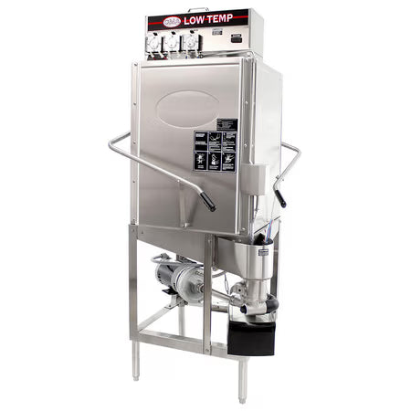 CMA Dishmachines S-C, 40 Rack/Hr Door Type Pot & Pan Dishwasher, Low Temperature Chemical Sanitizing, Single Rack