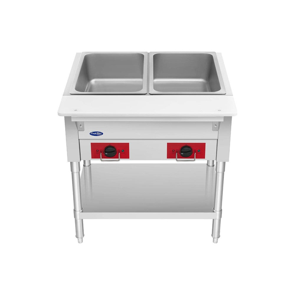Atosa CookRite EHS-OW-2 30" 2-well electric steam table