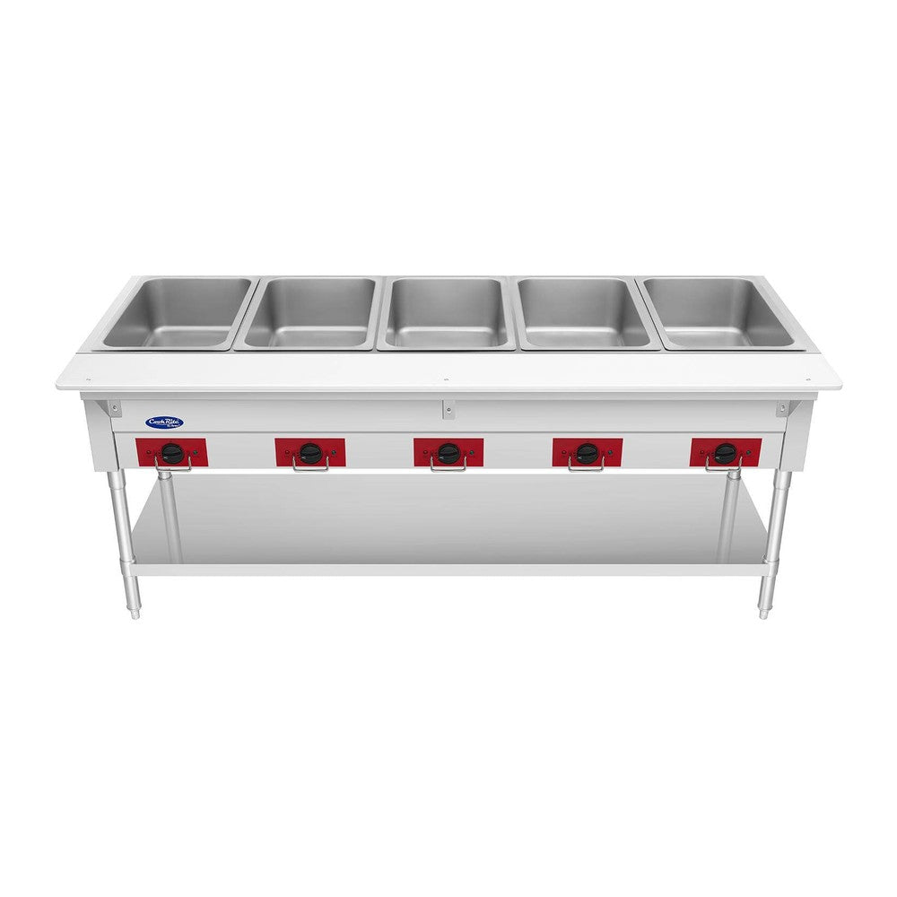Atosa CookRite EHS-OW-5 72-1/4" 5-well electric steam table