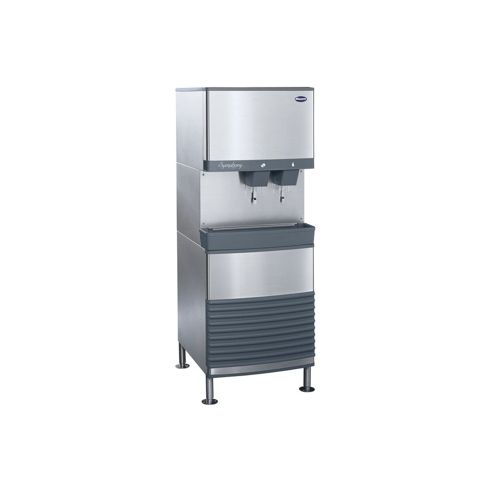 Follett 50FB414A-L Symphony Plus 50 series freestanding Chewblet ice and water dispenser, lever