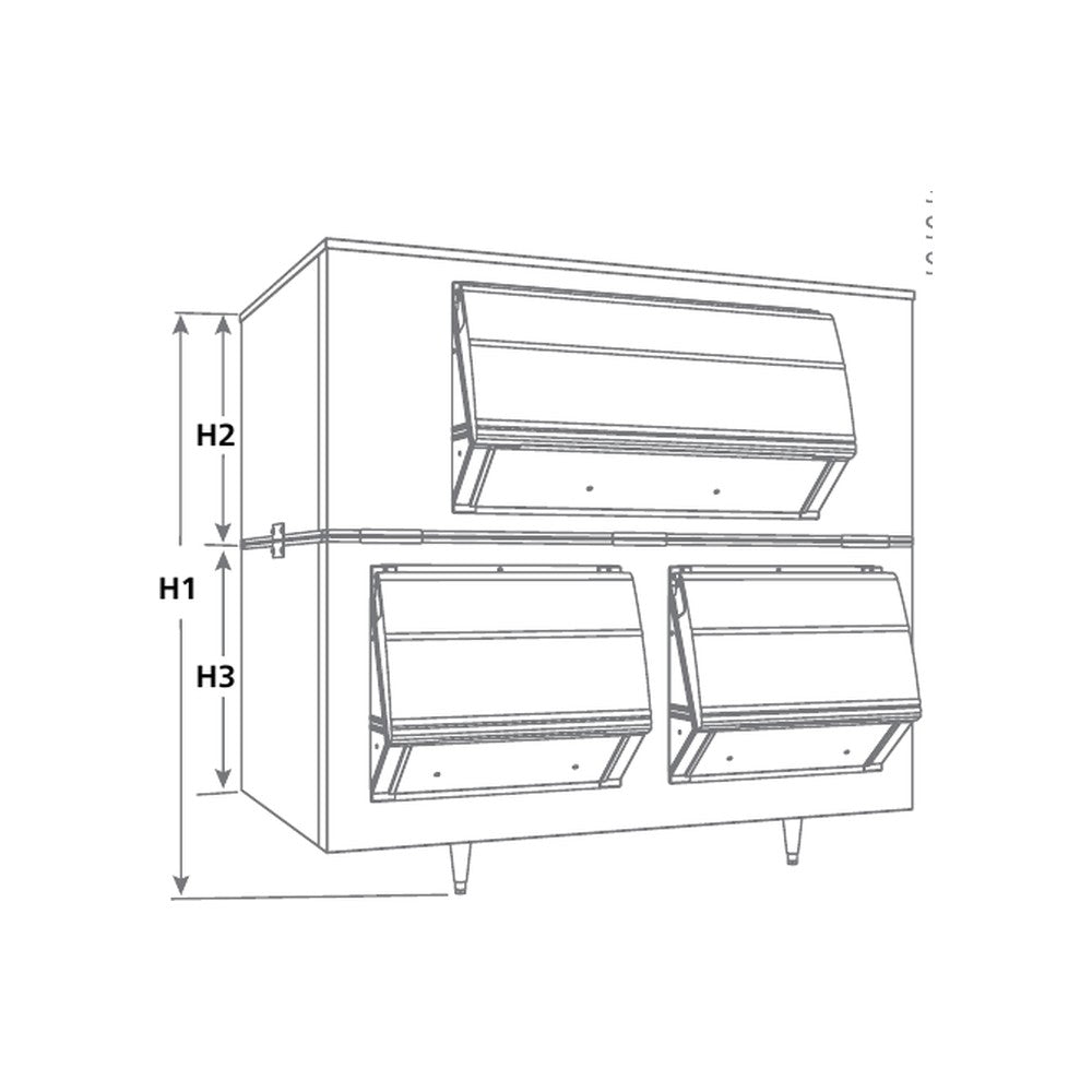 Follett SG3200-72 dimensional drawing from the specification sheet