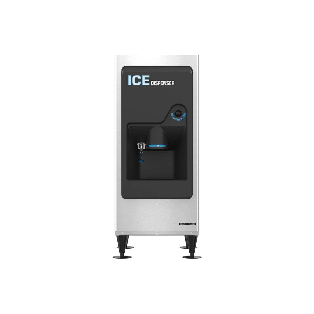 Hoshizaki DBW-130H, Freestanding Crescent Cube Hotel Ice & Water Dispenser, 130 Lb Storage