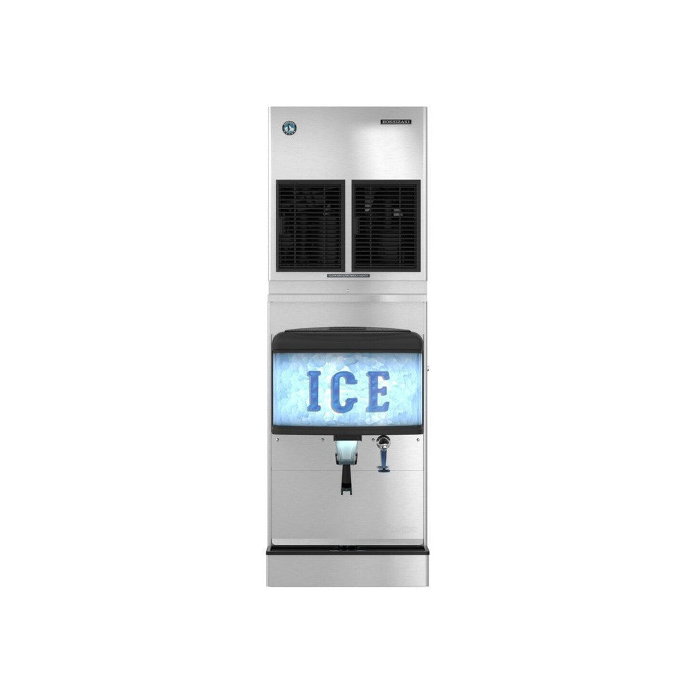 Hoshizaki F-622MAK-C ice maker on storage bin