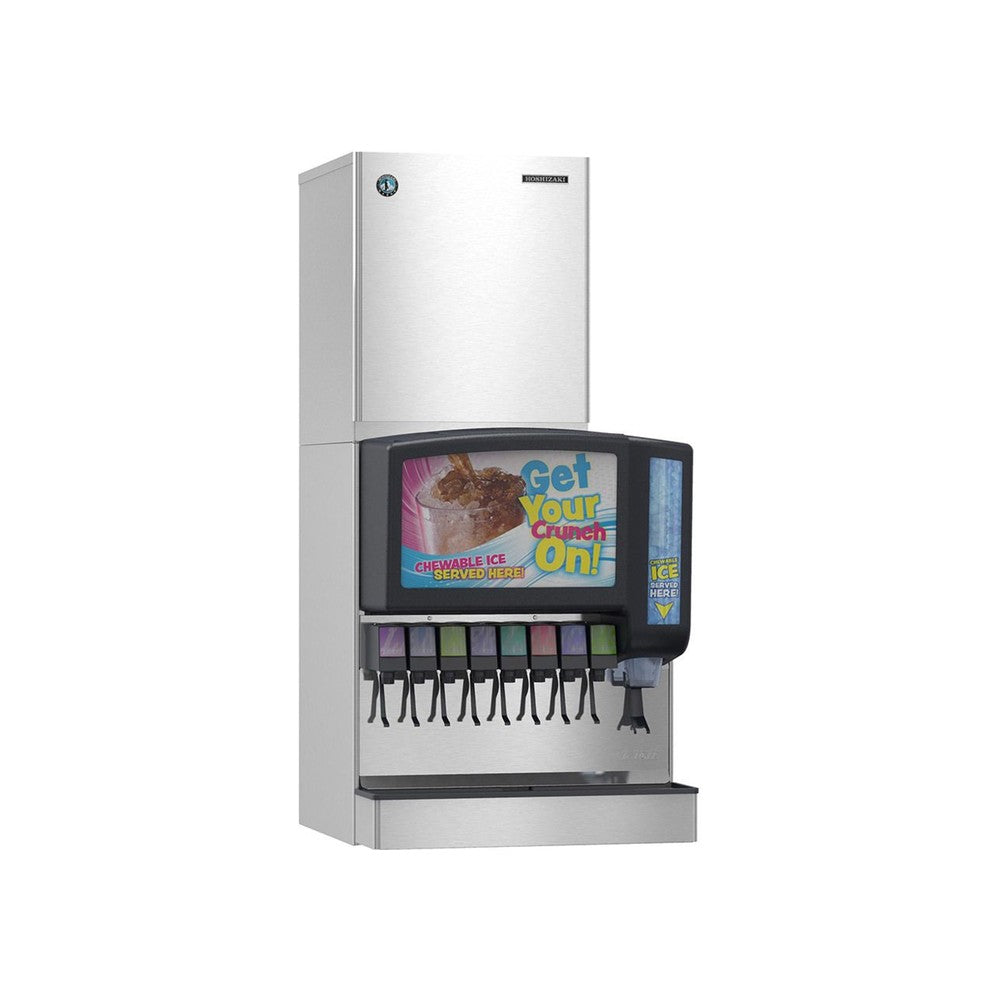 Hoshizaki FD-650MWJ-C ice maker on storage bin