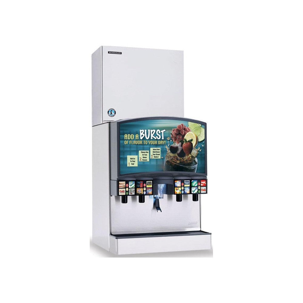 Hoshizaki FS-1001MLJ-C ice maker on storage bin