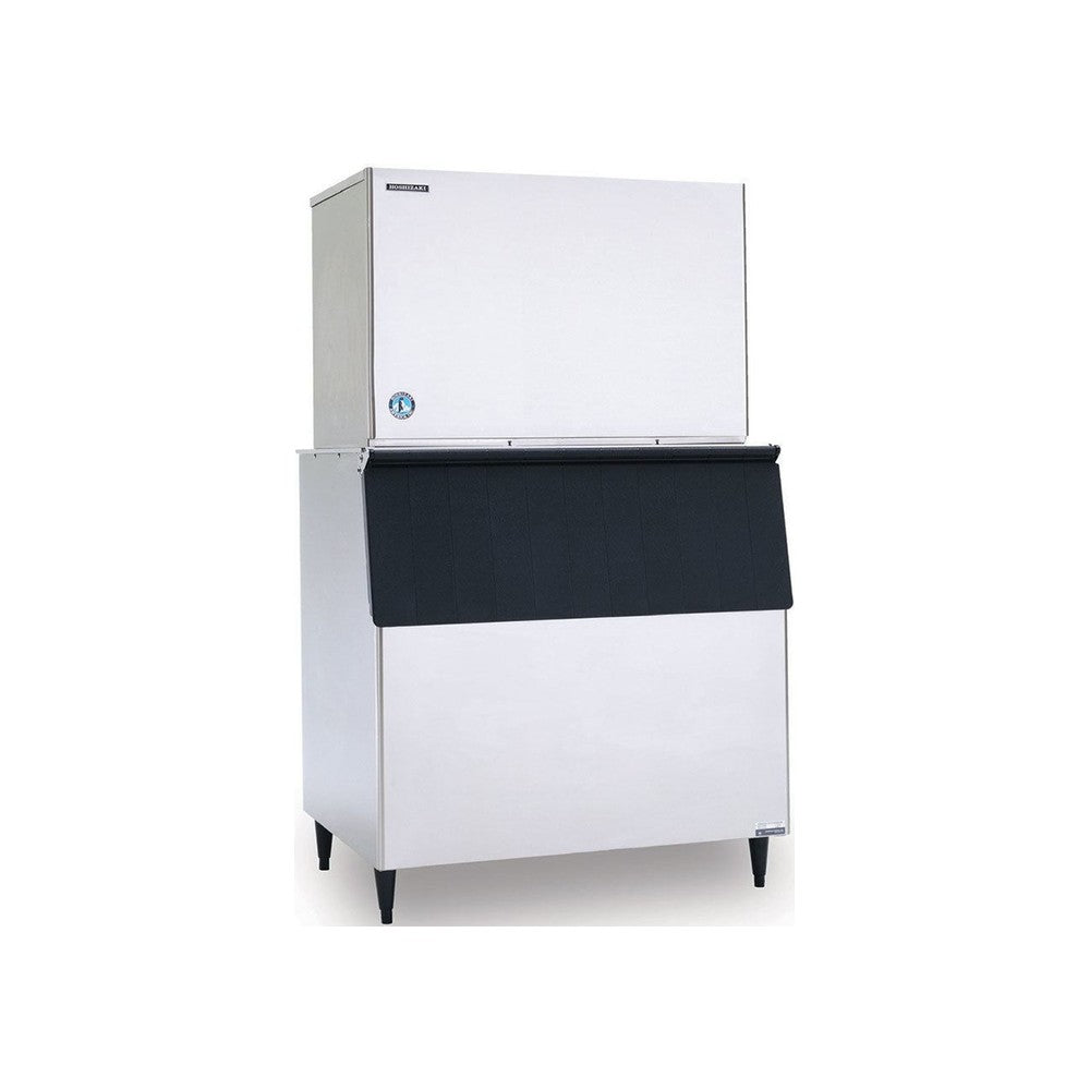 Hoshizaki KM-1301SWJ3 ice maker on storage bin