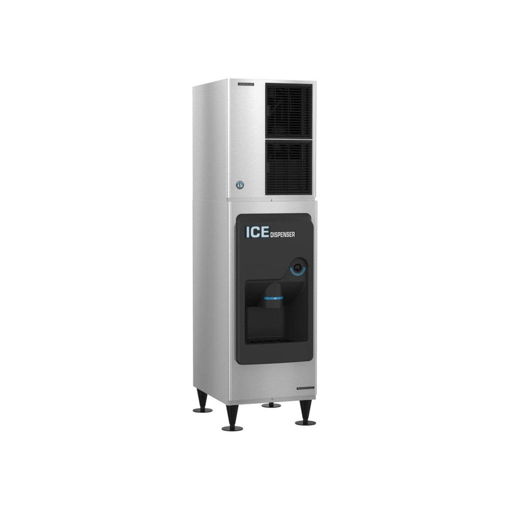 Hoshizaki KM-322MAK ice maker on storage bin