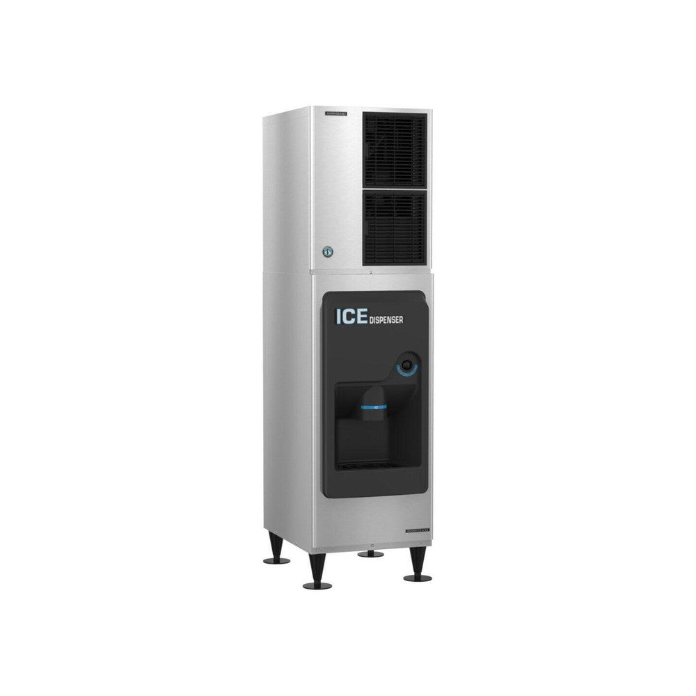 Hoshizaki KM-622MAK ice maker on storage bin