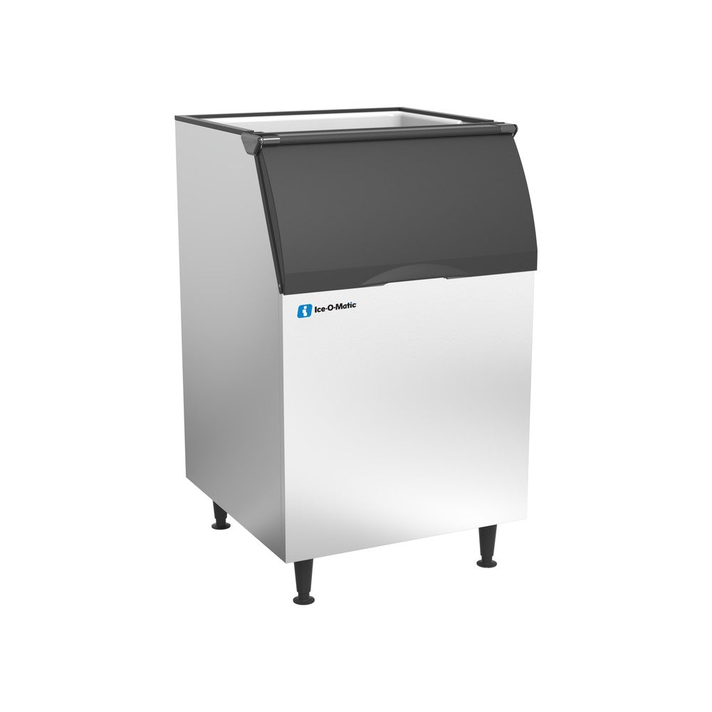 Ice-O-Matic B55 30-inch 510 lb ice storage bin, left angle view