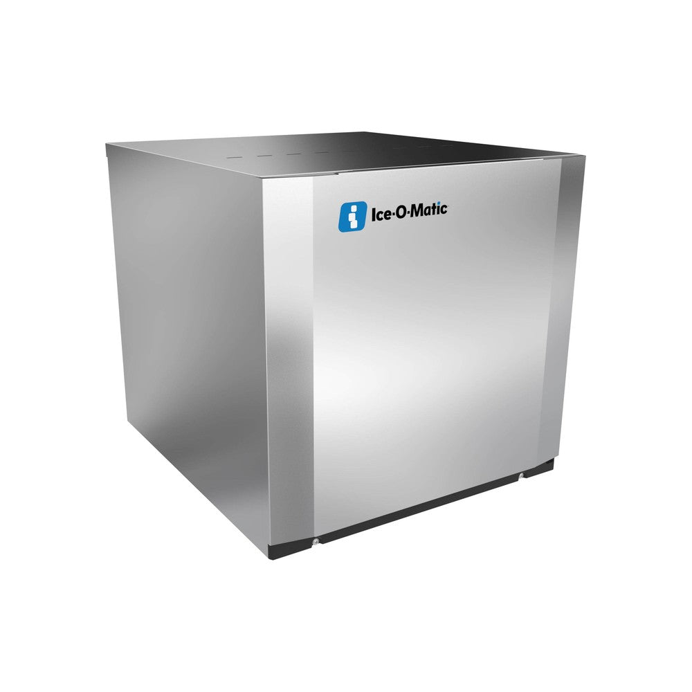 Ice-O-Matic CIM0320HW90 22-inch water-cooled half cube ice machine head, front angle view