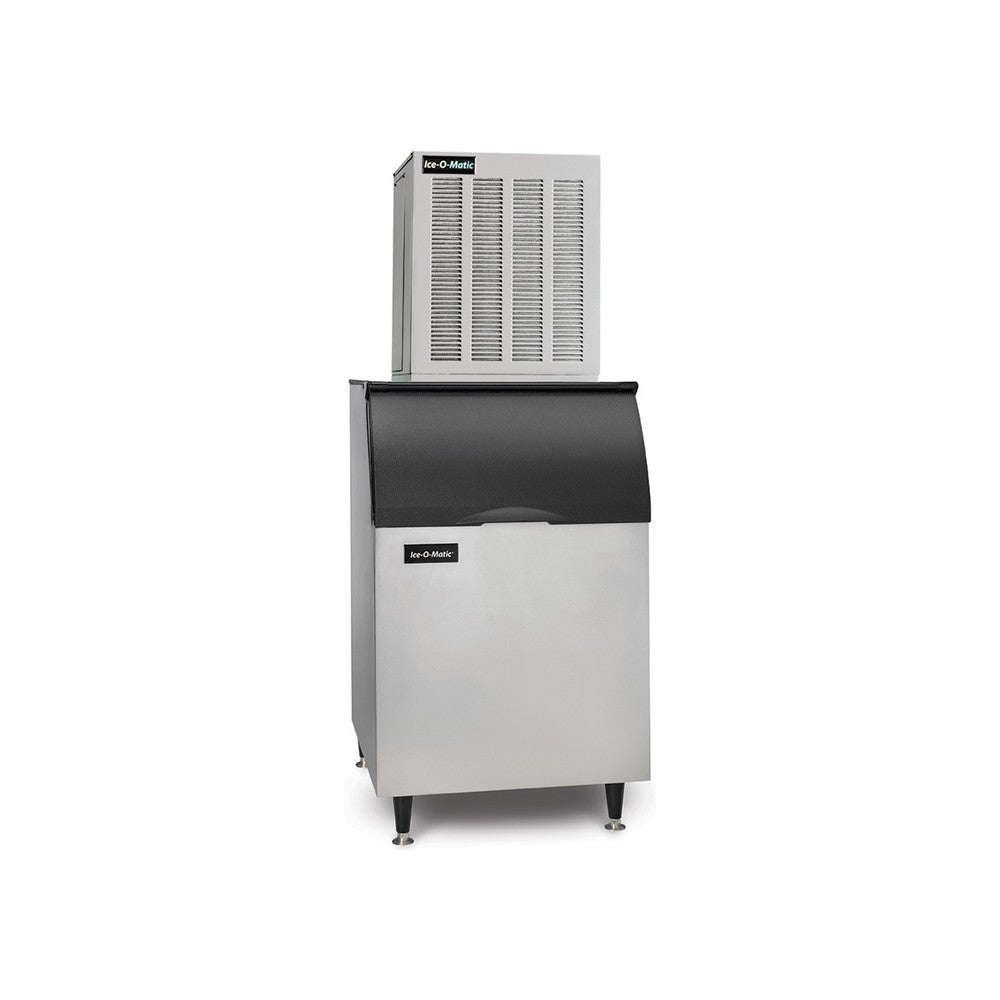 Ice-O-Matic MFI1256A ice maker on storage bin