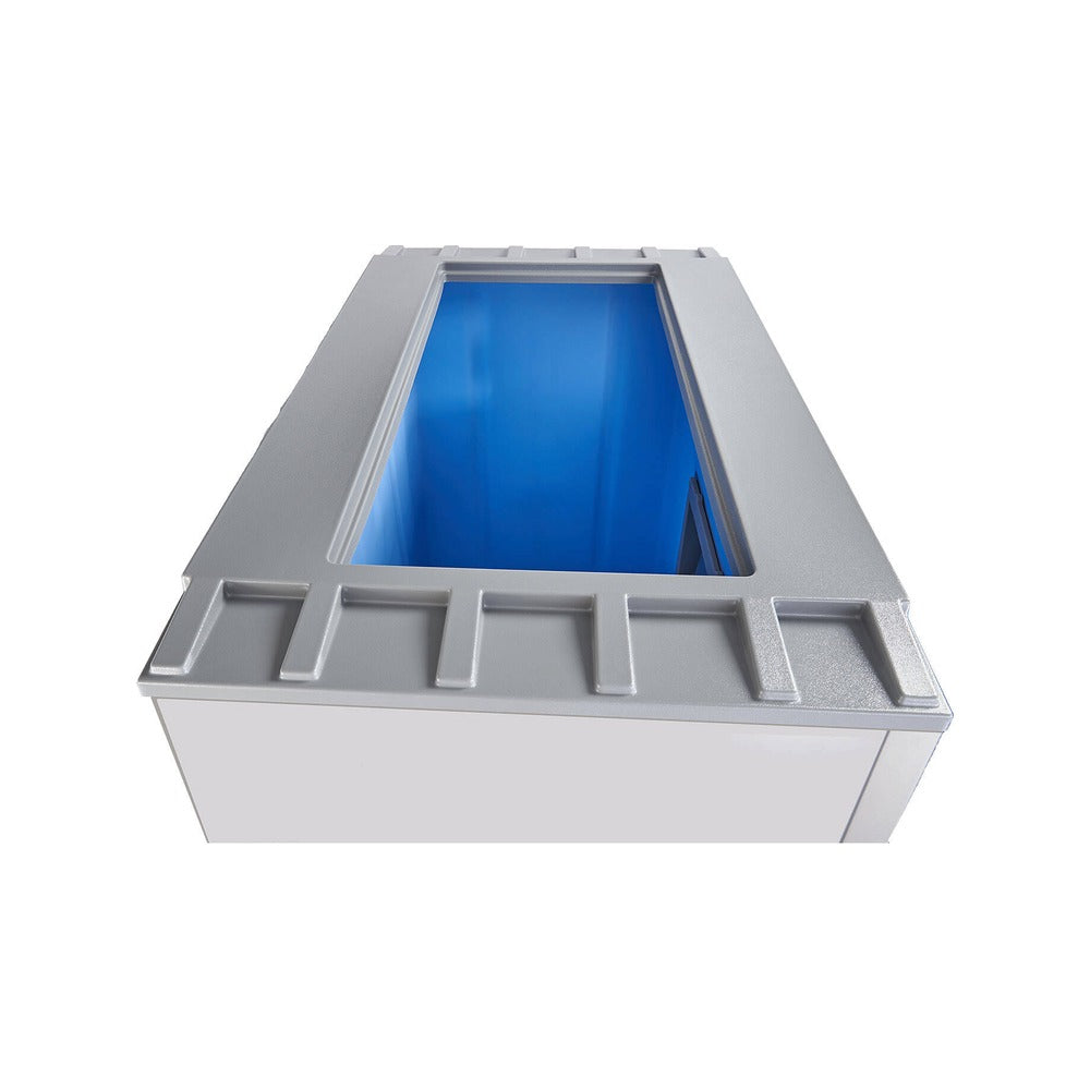 Koolaire K603030 bin adapter, Two 30" Kubers on Manitowoc F1325/F1650 Bin