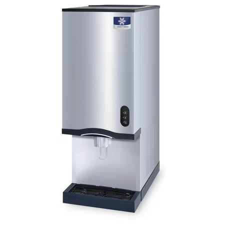Manitowoc Ice CNP0202A, 285 Lb Air Cooled Countertop Nugget Ice Machine & Dispenser, 20 Lb Storage