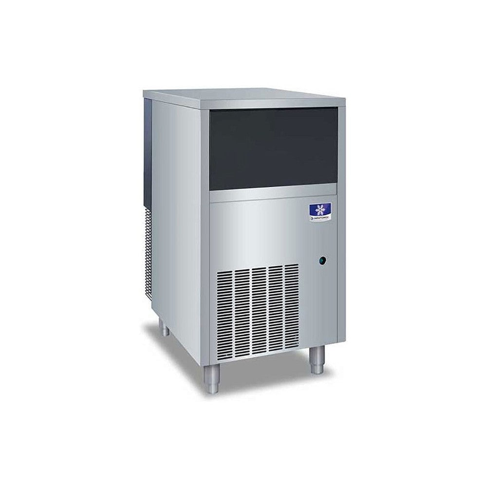Manitowoc UNP0200A air-cooled chewable nugget ice undercounter ice machine with built-in 20 lb bin, front view