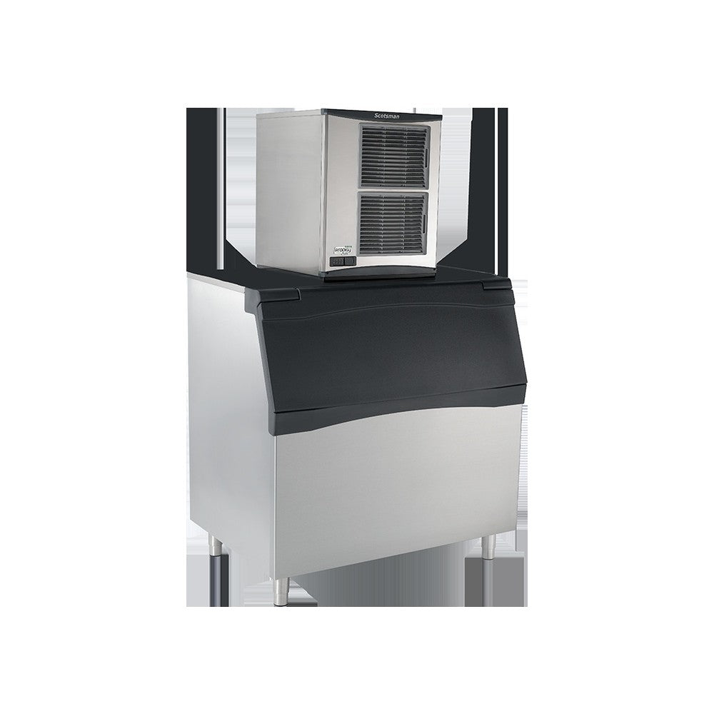 Scotsman FS1522AX-32 ice maker on storage bin