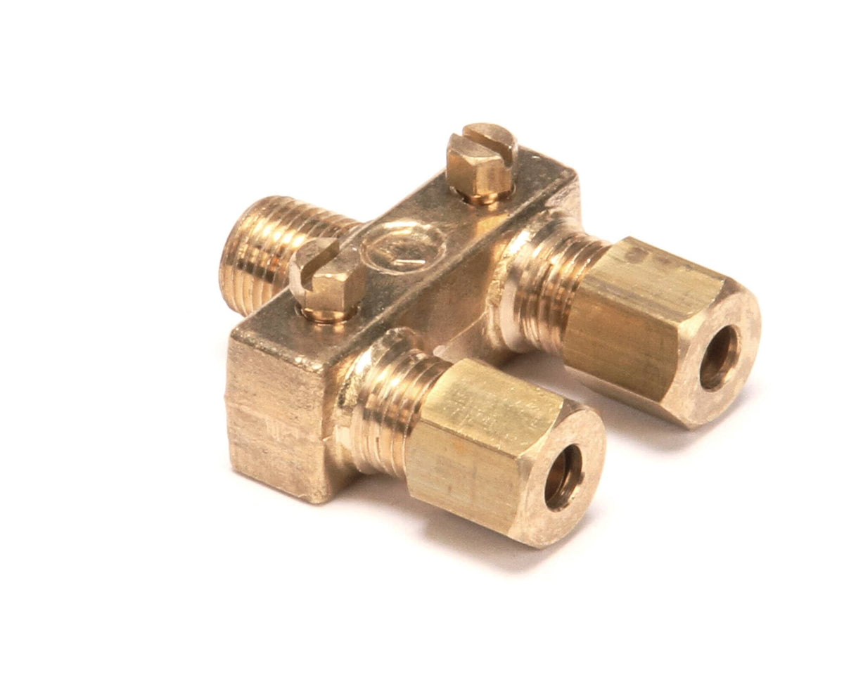Royal Range 1211, Pilot Adjusting Valve, Dual, 1/8" NPT x 3/16" CC