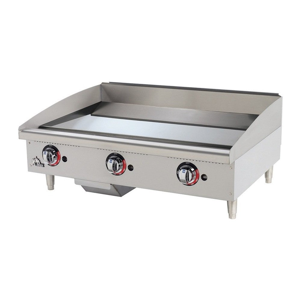 Star 636TCHSF 36" Star-Max gas griddle with chrome plate