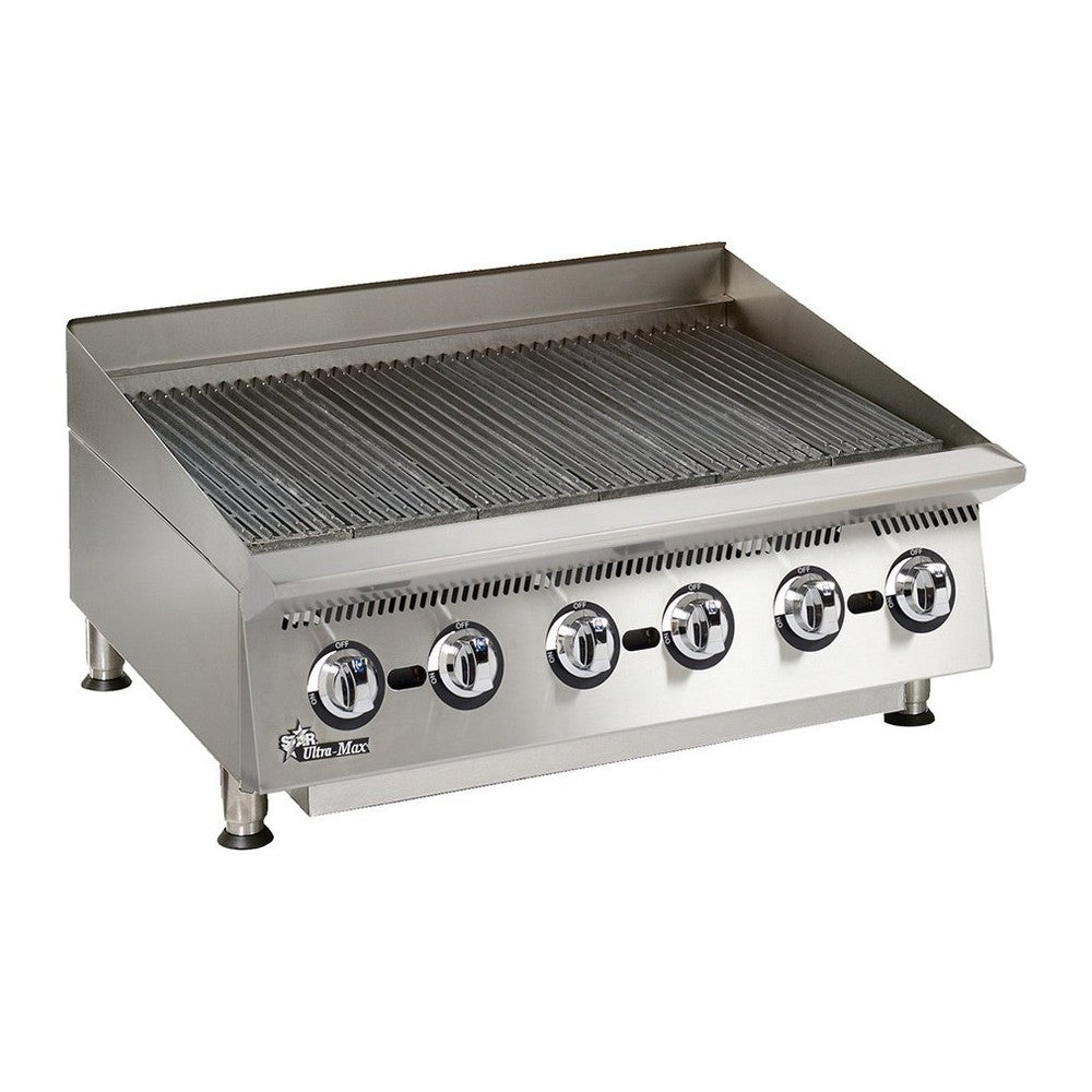 Star 8036CBB 36" Ultra-Max lava rock gas charbroiler