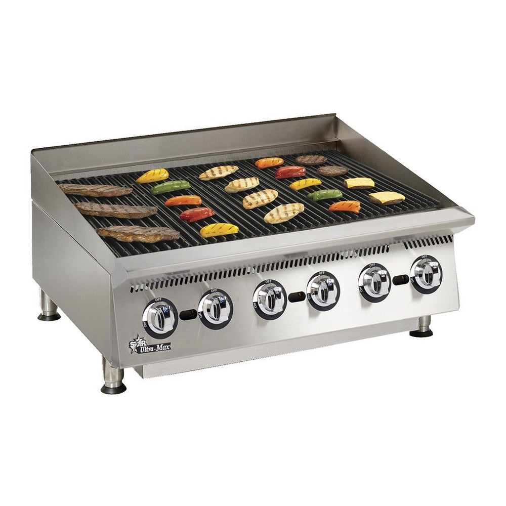 Star 8136RCBB 36" Ultra-Max radiant gas charbroiler (view 2)