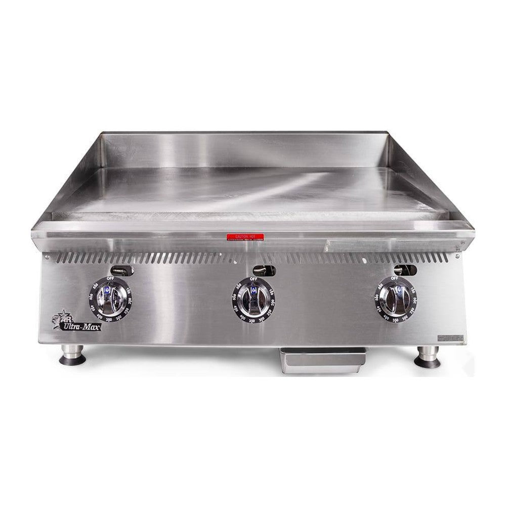 Star 836TCHSA 36" Ultra-Max gas griddle with chrome plate (view 2)